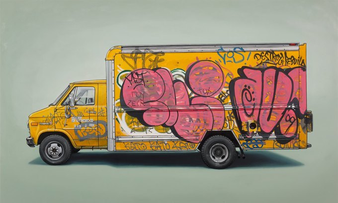 Кевин Сир: Граффити на фургонах как символ города. Изображение № 7.