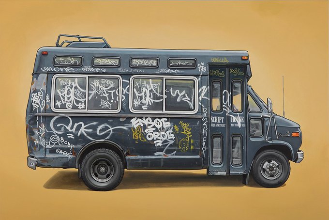 Кевин Сир: Граффити на фургонах как символ города. Изображение № 2.