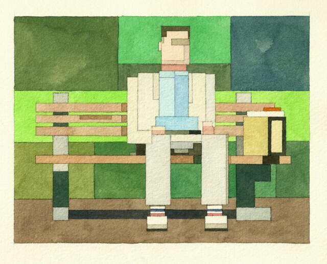 Адам Листер: Иконы поп-культуры в 8-битной живописи. Изображение № 2.