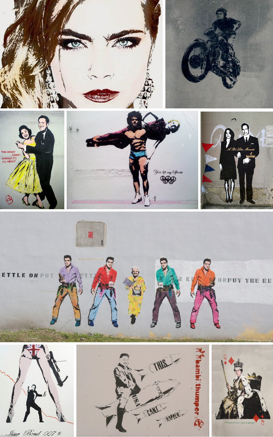 Уличная художница Бэмби: Что мы знаем о «Бэнкси в юбке». Изображение № 1.