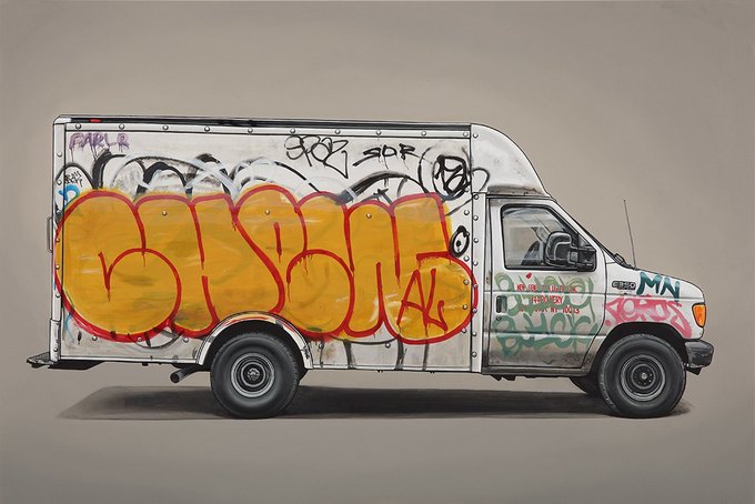 Кевин Сир: Граффити на фургонах как символ города. Изображение № 1.