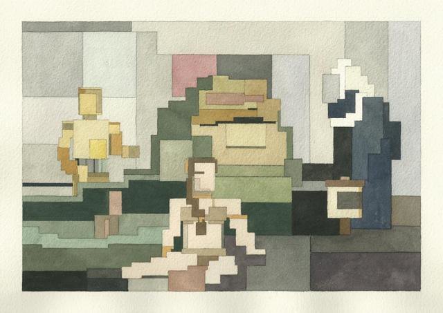 Адам Листер: Иконы поп-культуры в 8-битной живописи. Изображение № 18.