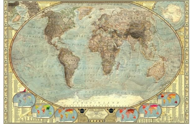 Словацкий художник нарисовал атлас стереотипов мира. Изображение № 1.