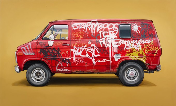 Кевин Сир: Граффити на фургонах как символ города. Изображение № 4.