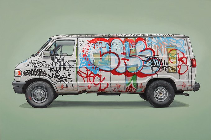 Кевин Сир: Граффити на фургонах как символ города. Изображение № 3.