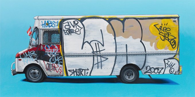 Кевин Сир: Граффити на фургонах как символ города. Изображение № 16.