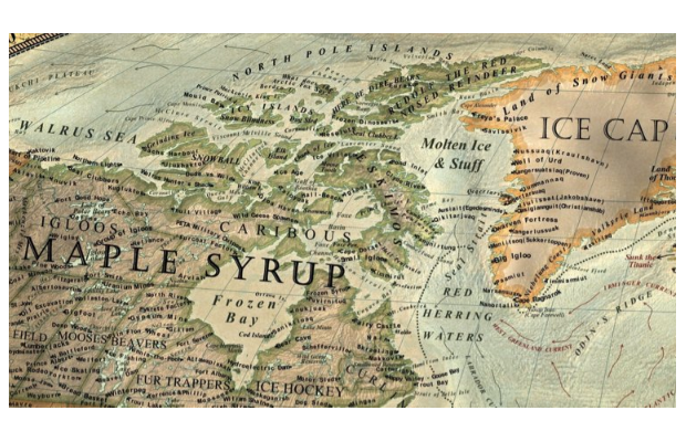 Словацкий художник нарисовал атлас стереотипов мира. Изображение № 5.