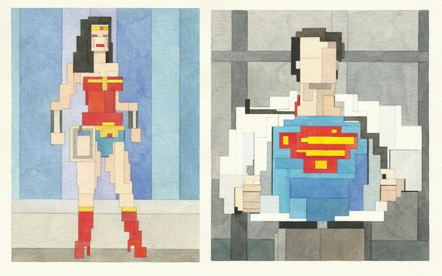 Адам Листер: Иконы поп-культуры в 8-битной живописи. Изображение № 16.