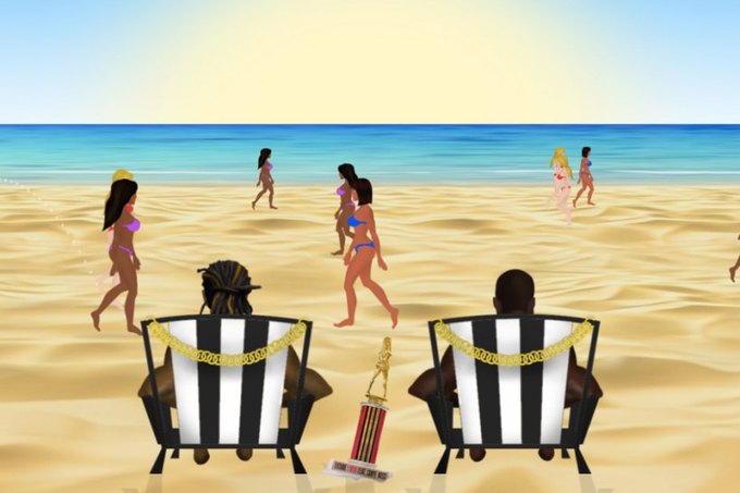 Рэперы Канье Уэст и Future запустили игру в поддержку сингла «I Won». Изображение № 1.