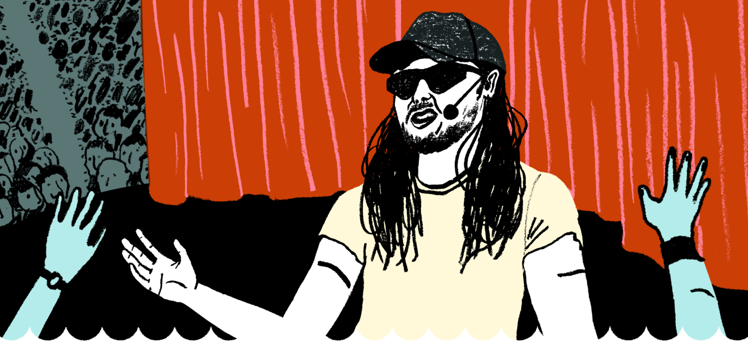 Party king Andrew W.K. brings his zen to motivational speaking