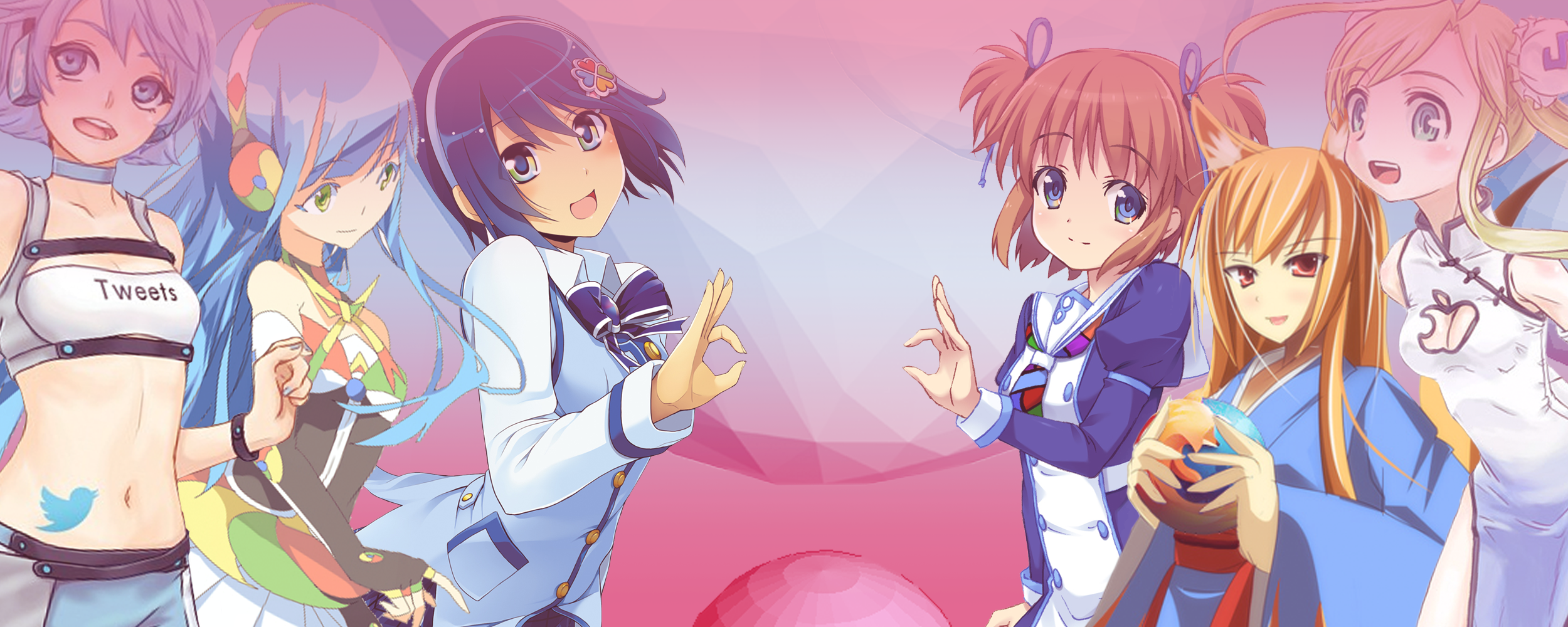 Meet the manga avatars of your favorite tech platforms