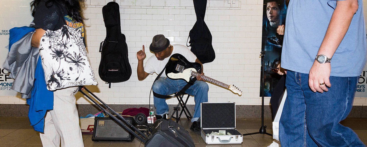 Is busking on the NYC subway more lucrative than streaming on Spotify?