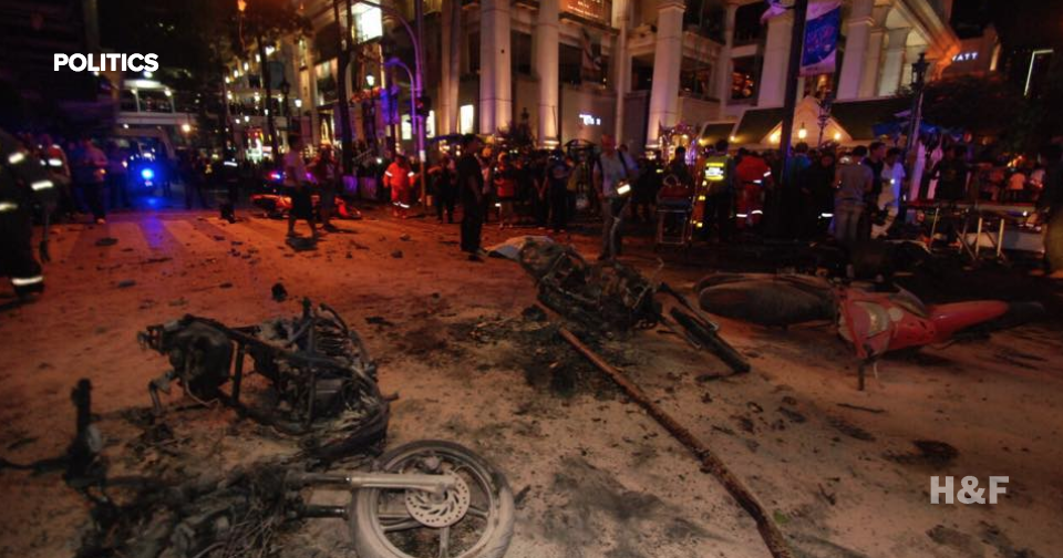 At least 27 dead, 80 injured in Bangkok bomb blasts