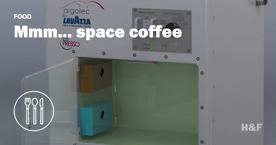 Two sugars and a milky way: SpaceX is flying a coffee machine to the space station
