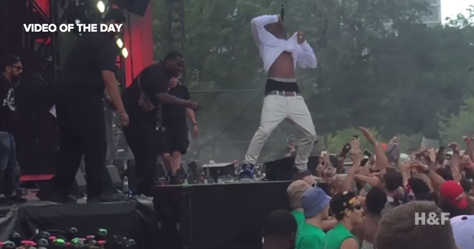 Rapper Travi$ Scott arrested at Lollapalooza after telling fans to jump the barricades