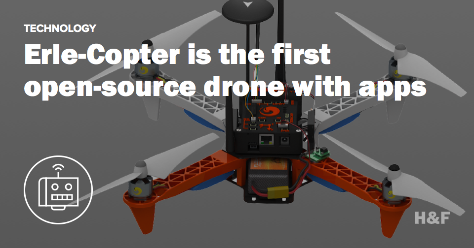 Erle-Copter is the first open-source drone with apps
