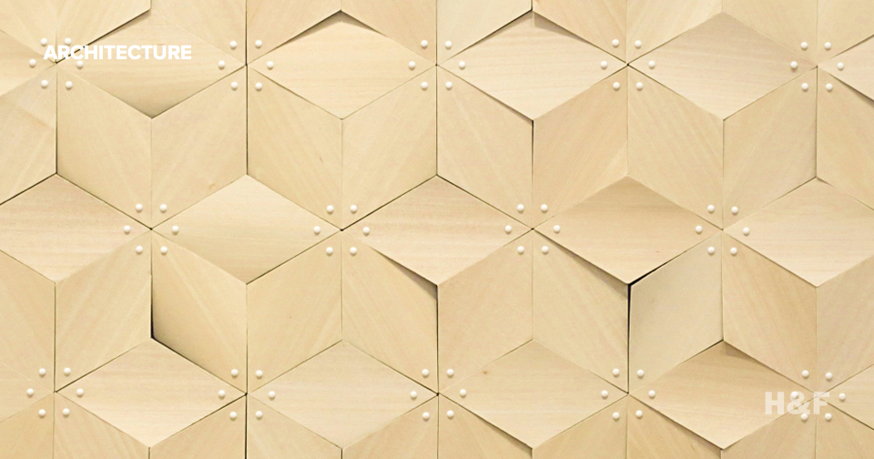 Shape-shifting building material transforms when it rains