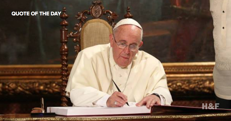 The Pope says digital media causes "deep and melancholic dissatisfaction"