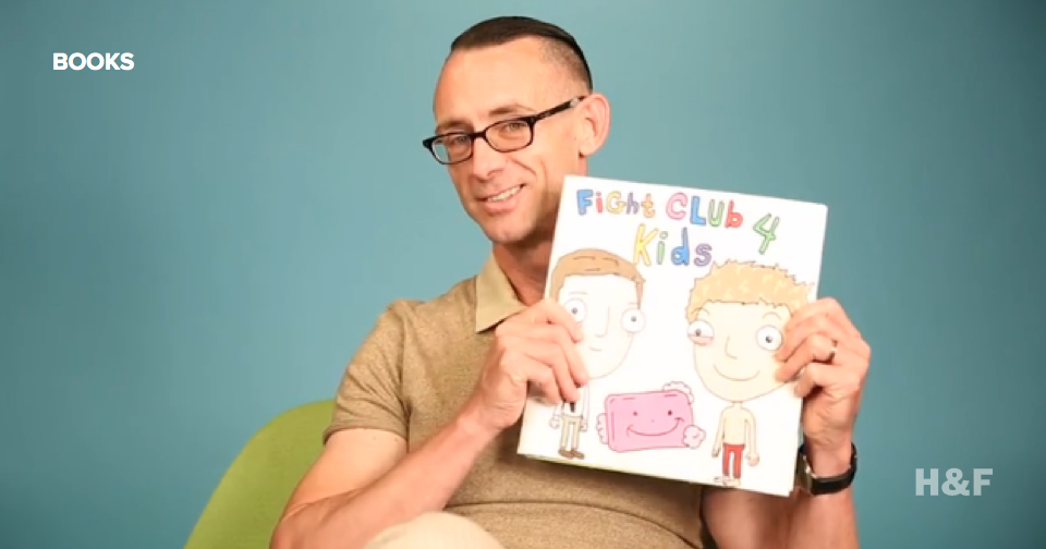 Watch Chuck Palahniuk read 'Fight Club 4 Kids' inappropriately