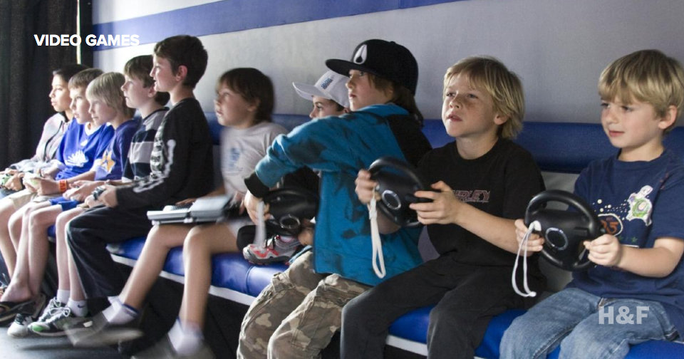 Playing video games is exercise, or at least one in four kids thinks so