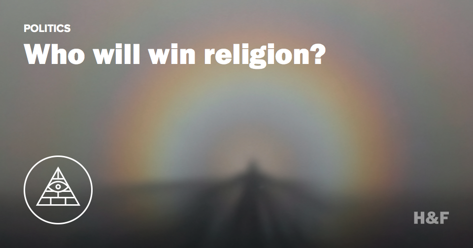 "Unaffiliated" religion to be second most popular in the US by 2050