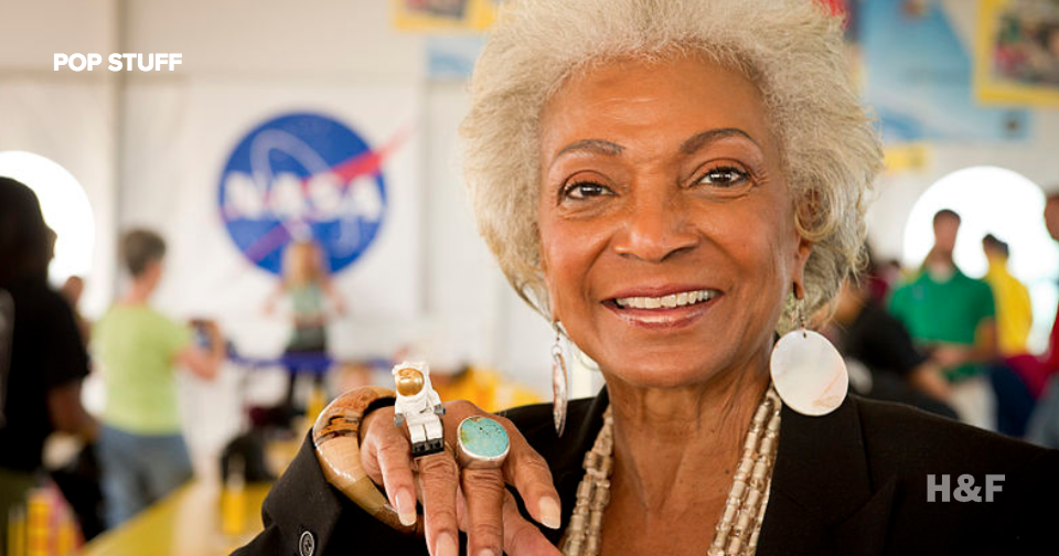 Star Trek's Nichelle Nichols boldy goes... on a NASA mission
