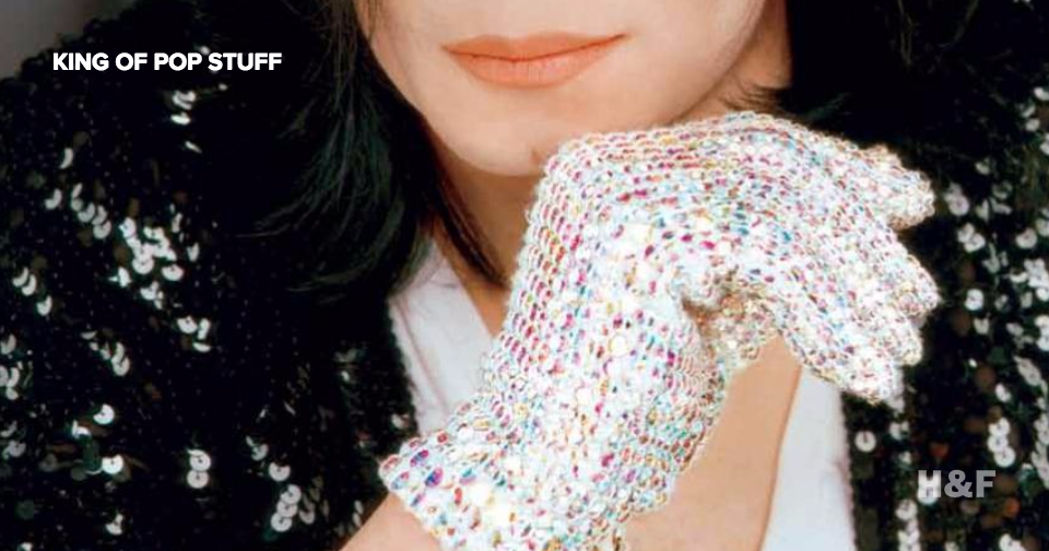 For $20,000 you can own one of Michael Jackson's sequined gloves
