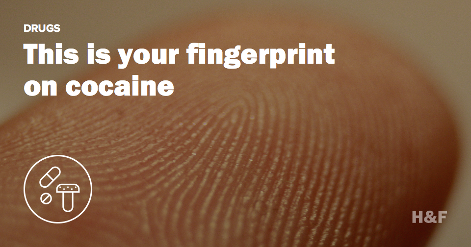 New test screens for cocaine via single fingerprint