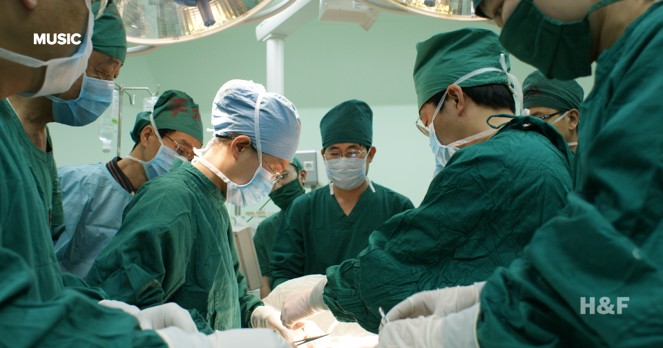 Don't blast drum and bass music while performing surgery