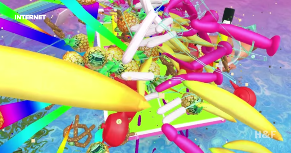 This psychedelic Tinder game makes swiping right way more exciting
