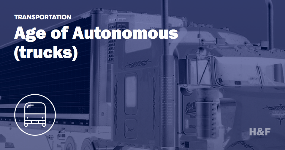 Self-driving trucks are driving around Nevada