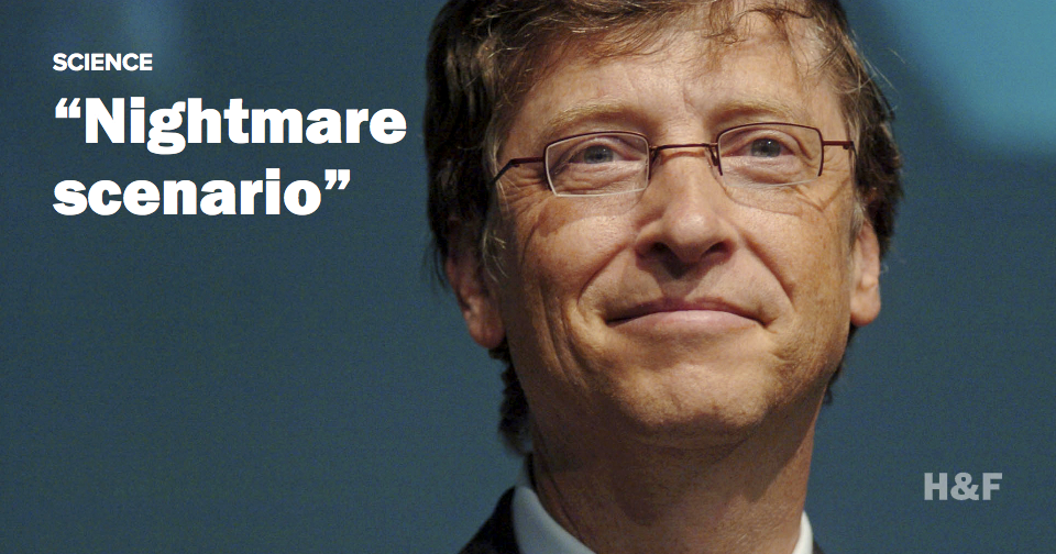 Bill Gates thinks we might all die from a widespread flu epidemic