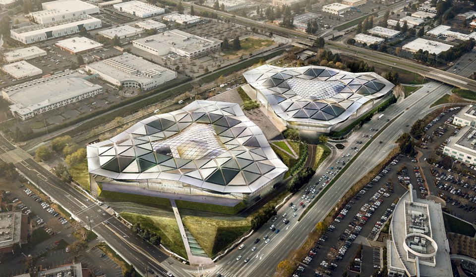 Как могли бы выглядеть города Apple, Google и Facebook. Изображение №6.