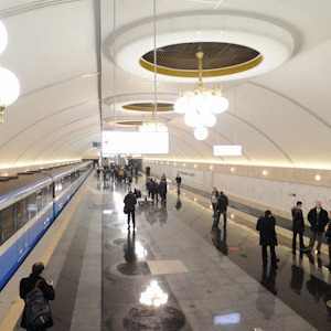 Фоторепортаж: В Киеве открылась новая станция метро — Фоторепортаж на The Village
