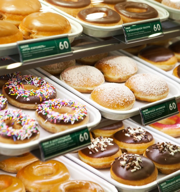 Пончиковая Krispy Kreme — Новое место translation missing: ru.desktop.posts.titles.on The Village