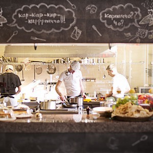 Новое место (Киев): Ресторан Carpaccio Cafe — Новое место на The Village