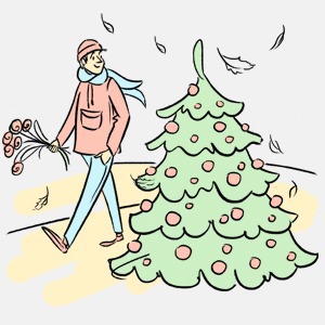 Почему ёлки в Москве появились так рано? — Есть вопрос translation missing: ru.desktop.posts.titles.on The Village