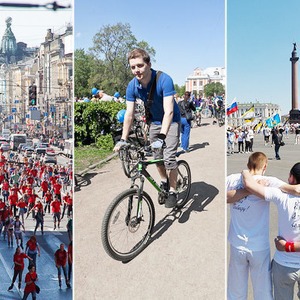 Спорт в городе: Пробег роллеров, велопарад и «Русская пробежка» — Велосипеды на The Village