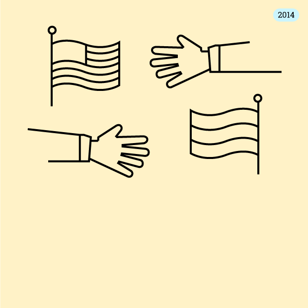 8 впечатляющих акций года — Итоги года 2014 translation missing: ru.desktop.posts.titles.on The Village