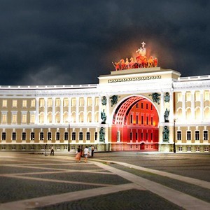 На ночь глядя: 12 проектов подсветки Главного штаба — Архитектура translation missing: ru.desktop.posts.titles.on The Village