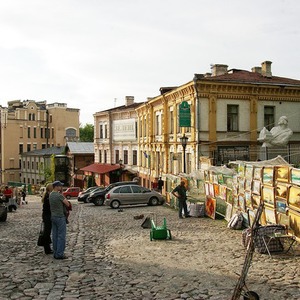 Андреевский спуск закрыли на ремонт — Ситуация translation missing: ru.desktop.posts.titles.on The Village