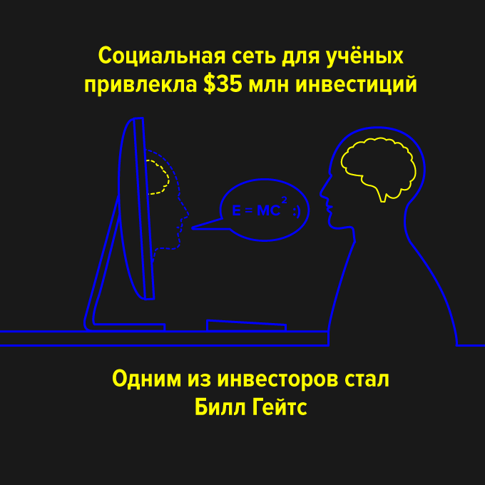 Социальная сеть для учёных привлекла $35 млн инвестиций — Успех дня translation missing: ru.desktop.posts.titles.on The Village