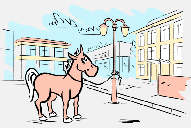 Можно ли в Москве припарковать лошадь? — Есть вопрос на The Village