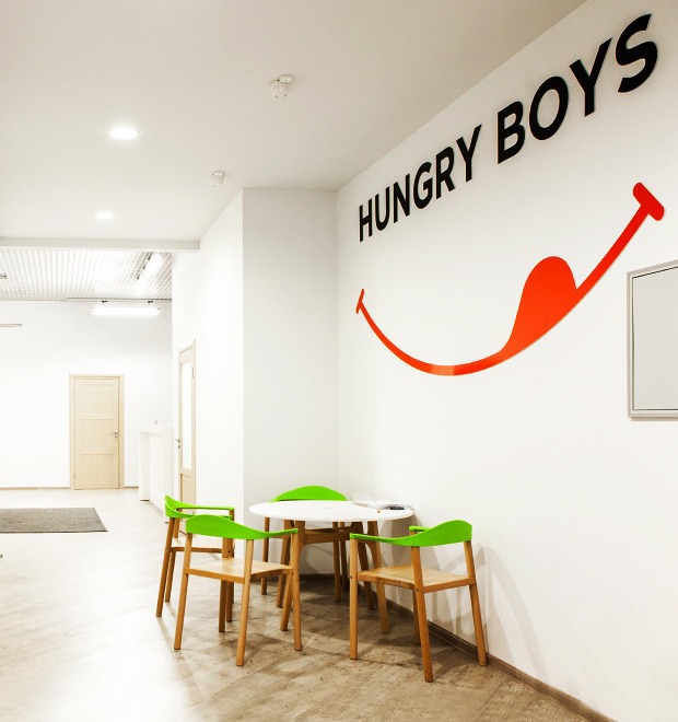 Офис недели (Москва): Hungry Boys — Интерьер недели на The Village