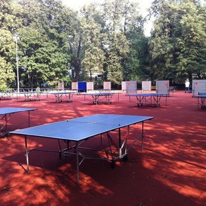 В Нескучном саду открылась площадка Ping Pong Club Moscow — Парк Горького на The Village