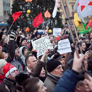 Фоторепортаж: Митинг против фальсификации выборов в Петербурге — Фоторепортаж на The Village