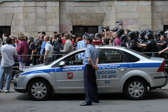 Изображение 10. Copwatch: действия полиции на митинге «Стратегии-31» на Триумфальной площади.. Изображение № 9.