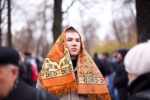 Фоторепортаж: Празднование Курбан-Байрама в Петербурге. Изображение № 12.