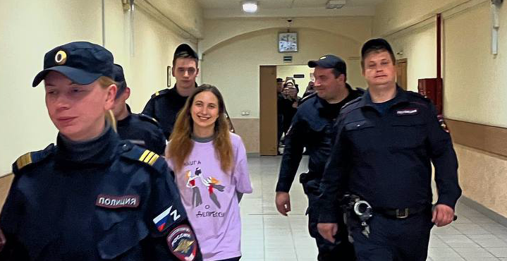 Художнице Саше Скочиленко продлили арест до 10 апреля 2023 года ...